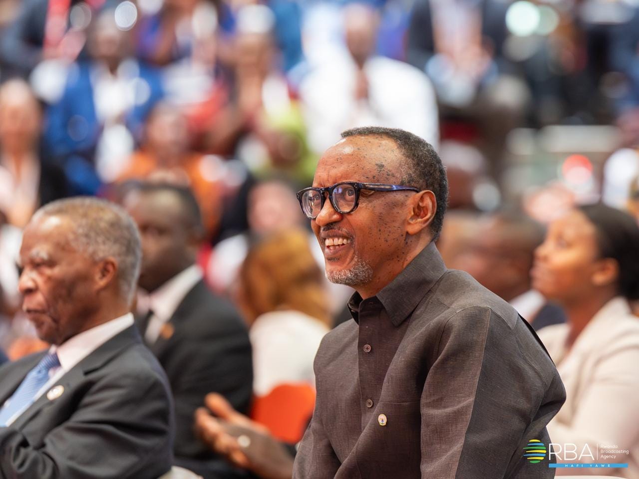 HE Presidet Paul Kagame, The President of the Republic of Rwanda, and The Co-Founder of ASG